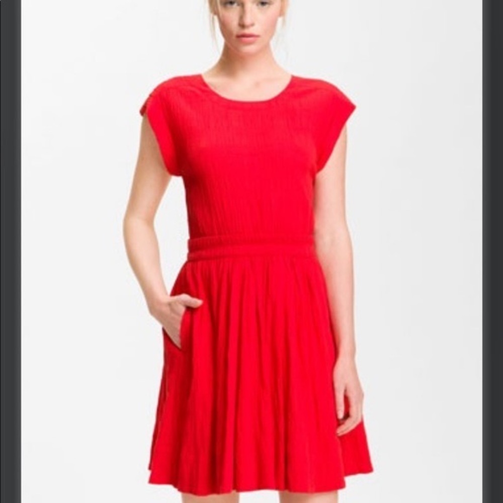 MARC BY MARC JACOBS 'Aliyah' Crinkle Cotton Dress